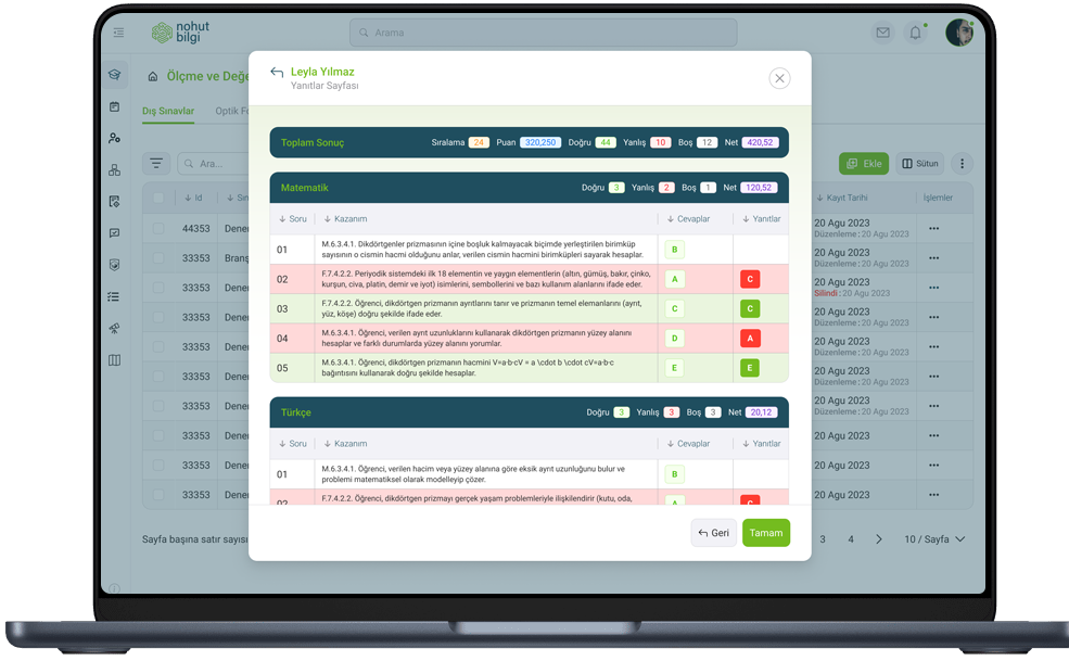 Ölçme değerlendirme